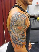 Cross Wings Tattoo