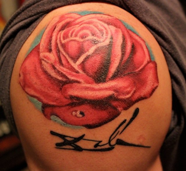 Dali Rose Tattoo