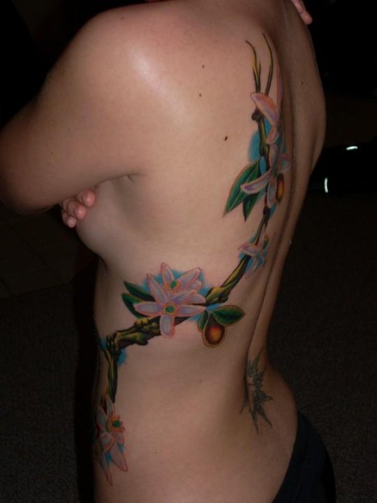 Orange Blossom Tattoo 3