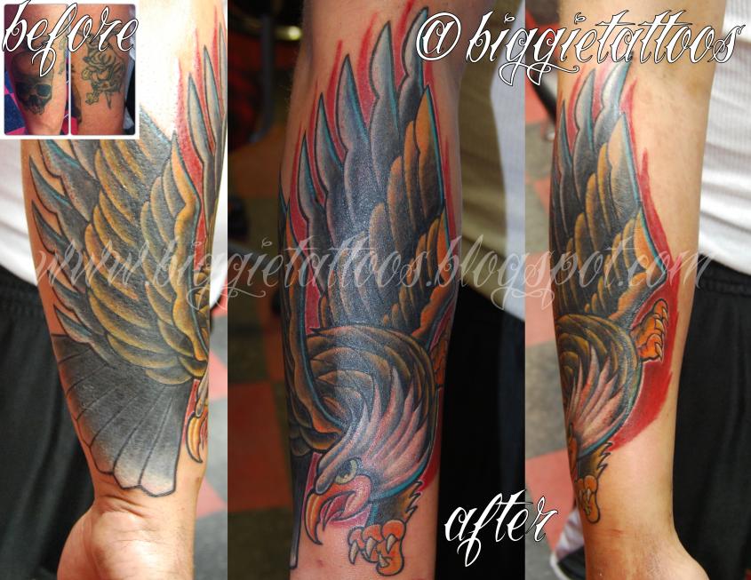 Eagle cover up