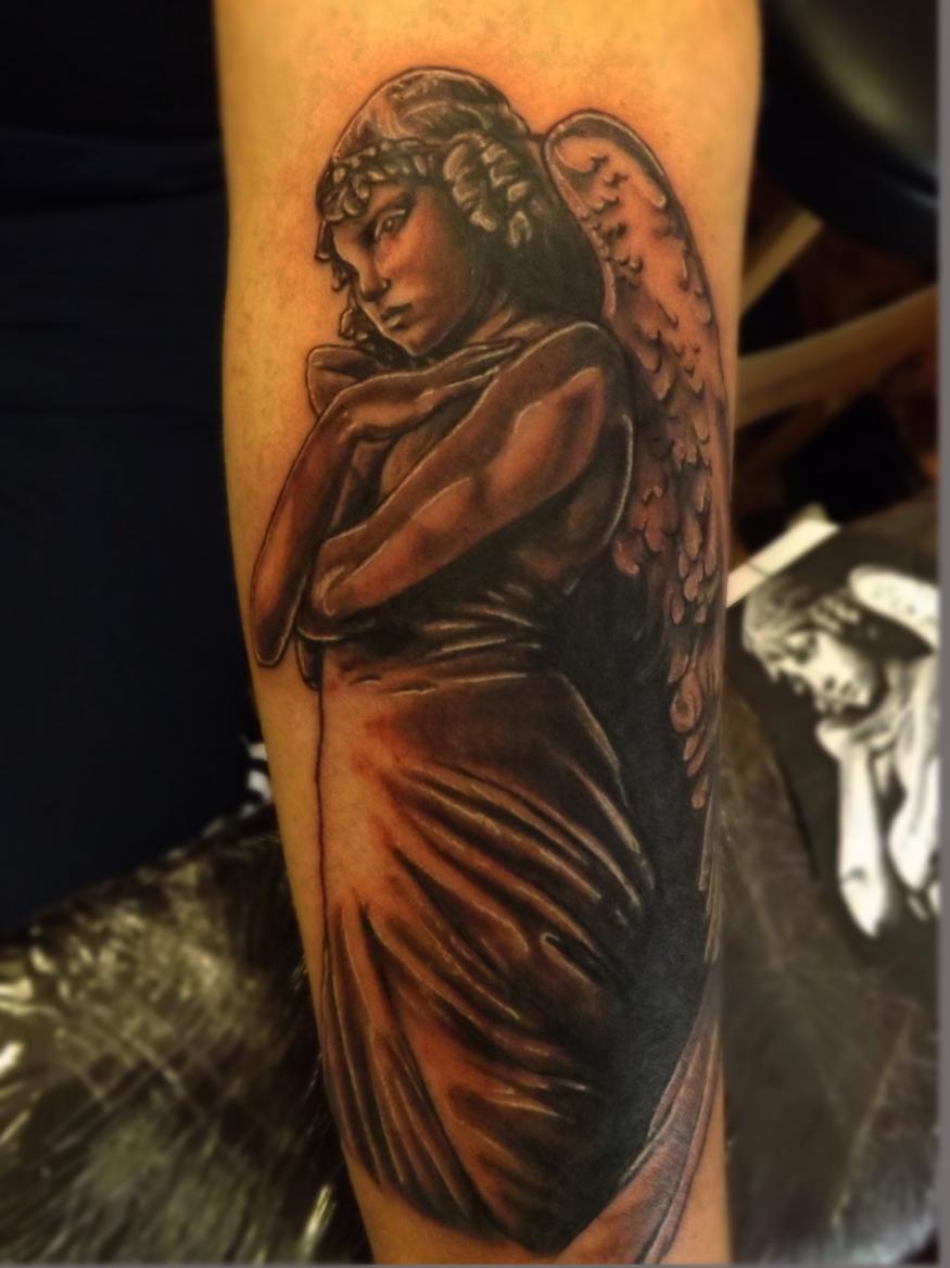 more on a religious sleeve