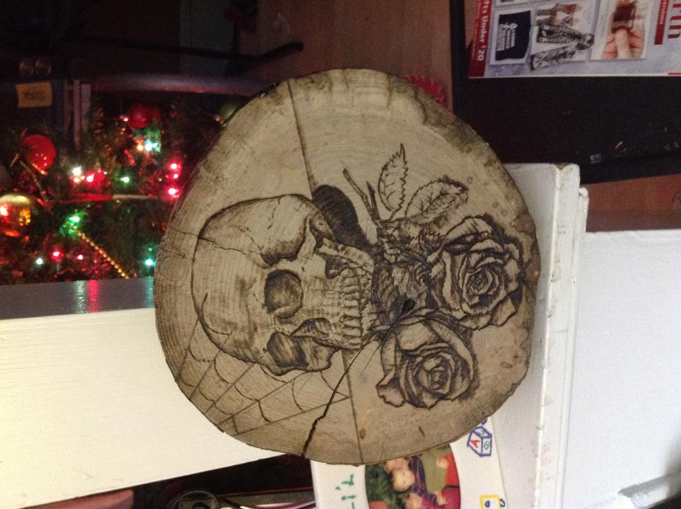 Wood burning