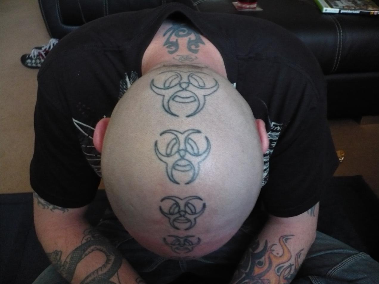 my head