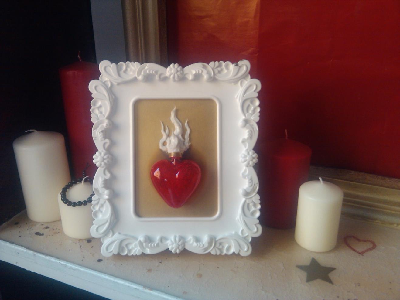 sacred heart by Mos