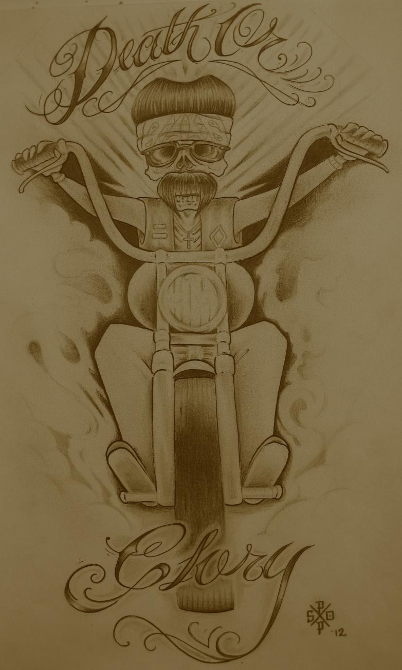 Cholo Biker