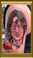 Doncaster tattoo studio. John Lennon by Luke Brundish.