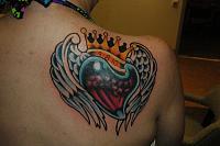 Heart Cover Up Tattoo