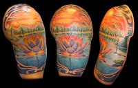 Water Lilly Half Sleeve