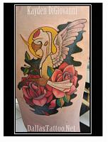Dallas Tattoo Artist Kayden DiGiovanni  Skin Art Gallery TX bat pumpkin unicorn deer girl
