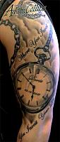 timepiece healed tattoo by adam collins