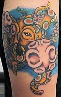 Blue ringed octopus, will be adding to this sleeve later.