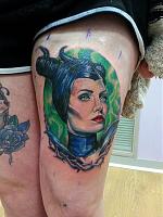 Maleficent tattoo