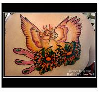 Dallas Tattoo Artist Kayden DiGiovanni  Skin Art Gallery TX neotraditional bird mum