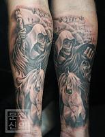Reaper and Horse   Forearm