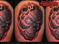 Darkness skull with symbo